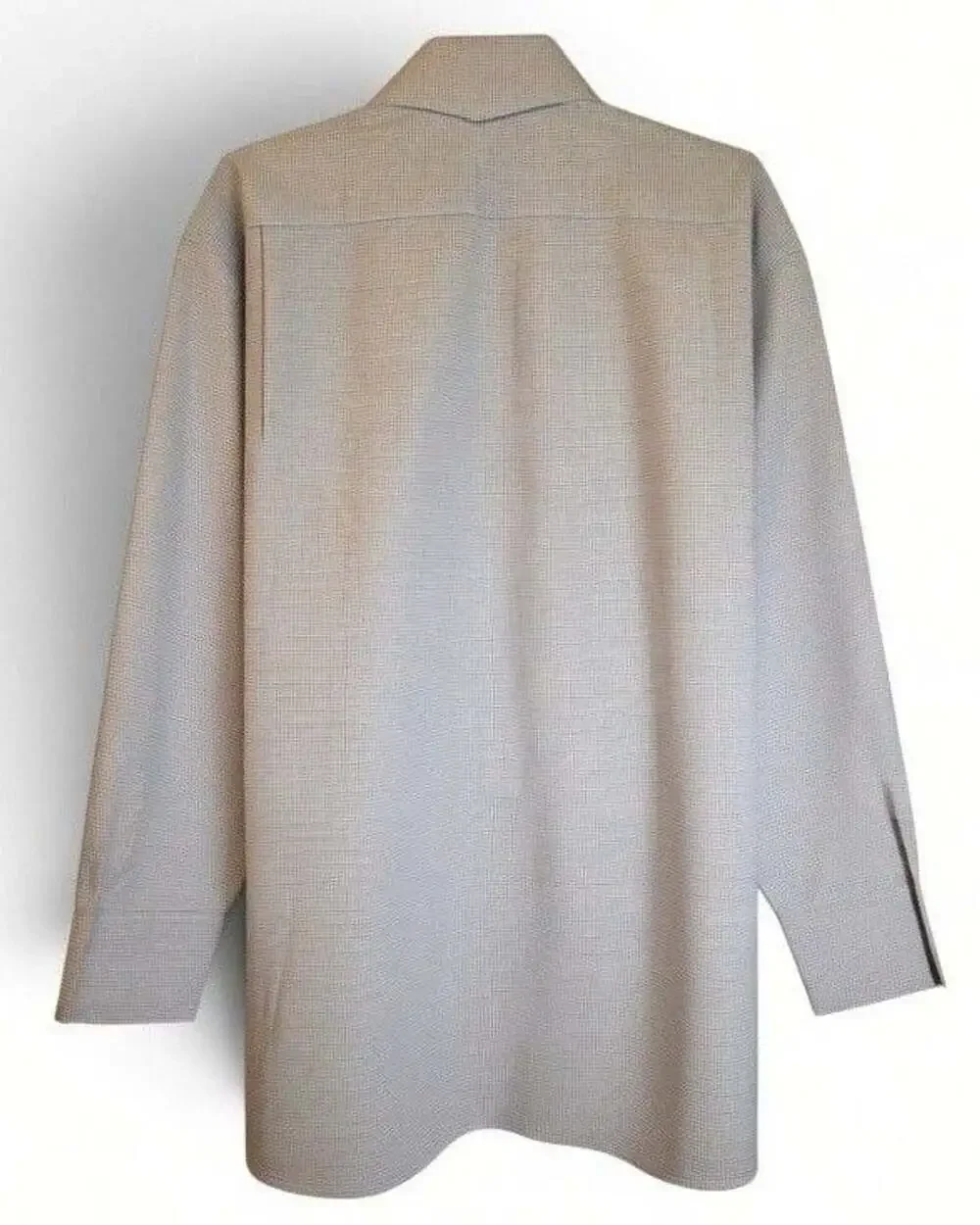 English Laundry Long Sleeve Dress Shirt Grid Print Sz Large